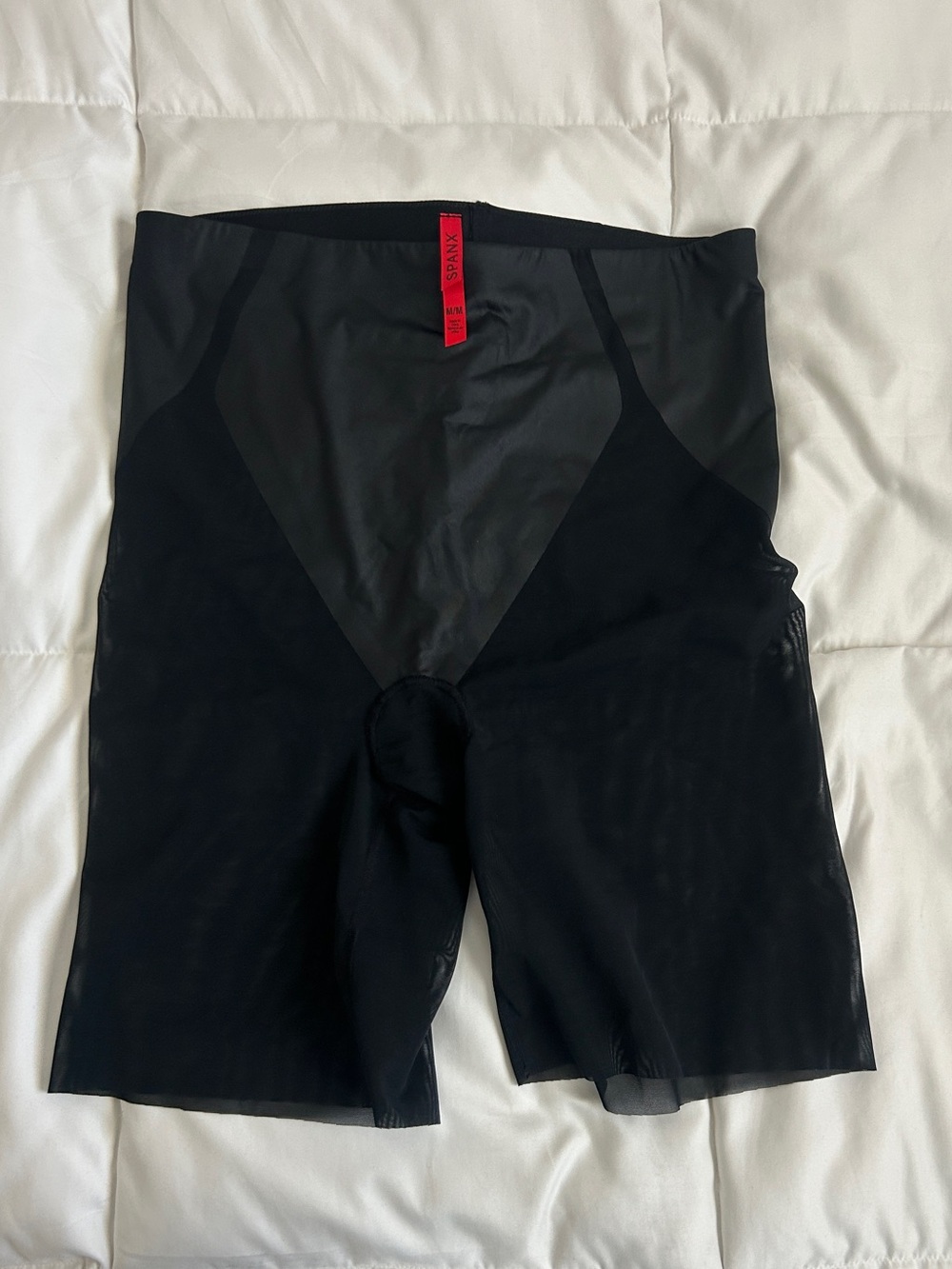 SPANX. Black Lightweight Compression Briefs in M